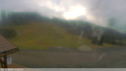 Dolní část sjezdovky