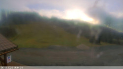 Dolní část sjezdovky