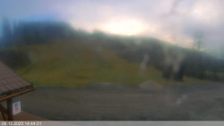 Dolní část sjezdovky