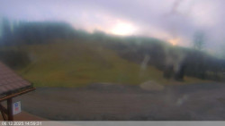 Dolní část sjezdovky