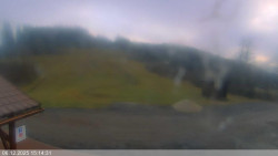 Dolní část sjezdovky