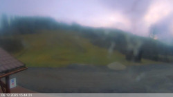 Dolní část sjezdovky