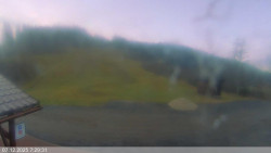 Dolní část sjezdovky