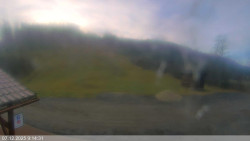 Dolní část sjezdovky