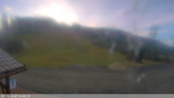 Dolní část sjezdovky