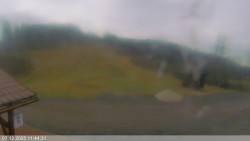 Dolní část sjezdovky