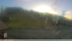 Dolní část sjezdovky