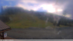 Dolní část sjezdovky