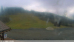 Dolní část sjezdovky