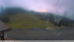 Dolní část sjezdovky