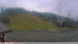 Dolní část sjezdovky