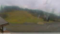 Dolní část sjezdovky