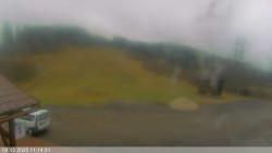 Dolní část sjezdovky