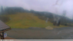 Dolní část sjezdovky