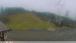 Dolní část sjezdovky