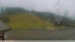 Dolní část sjezdovky