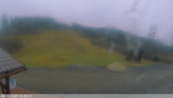 Dolní část sjezdovky