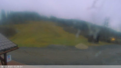 Dolní část sjezdovky