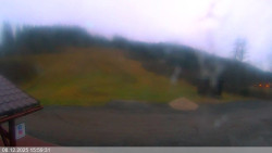 Dolní část sjezdovky