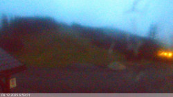 Dolní část sjezdovky