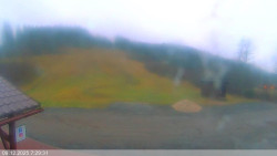 Dolní část sjezdovky