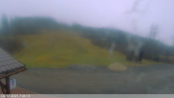 Dolní část sjezdovky