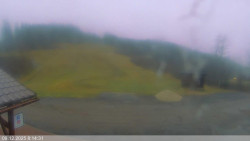 Dolní část sjezdovky