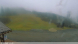 Dolní část sjezdovky