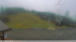 Dolní část sjezdovky