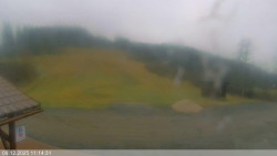 Dolní část sjezdovky