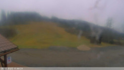 Dolní část sjezdovky