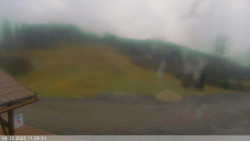 Dolní část sjezdovky