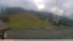 Dolní část sjezdovky