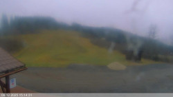 Dolní část sjezdovky