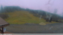 Dolní část sjezdovky