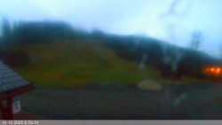 Dolní část sjezdovky