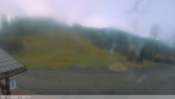 Dolní část sjezdovky