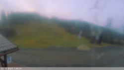 Dolní část sjezdovky