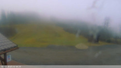 Dolní část sjezdovky