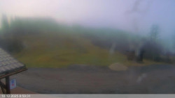 Dolní část sjezdovky