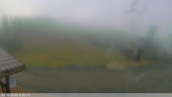 Dolní část sjezdovky