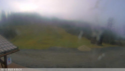 Dolní část sjezdovky