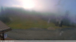 Dolní část sjezdovky