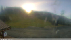 Dolní část sjezdovky