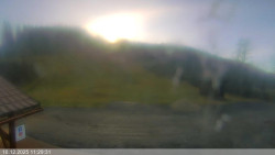 Dolní část sjezdovky