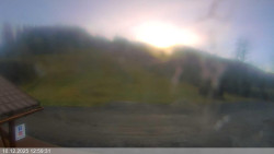 Dolní část sjezdovky