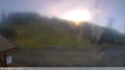 Dolní část sjezdovky