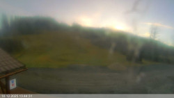 Dolní část sjezdovky