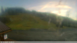 Dolní část sjezdovky