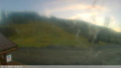 Dolní část sjezdovky